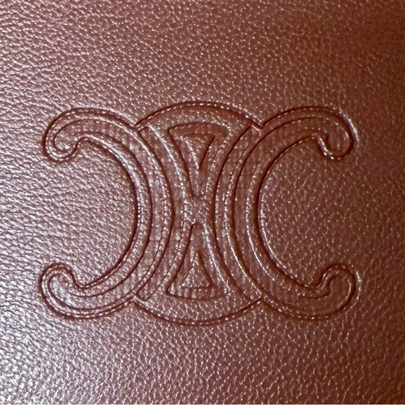 Céline Tan Leather Sunglasses Case w/ Wrist Strap – Authentic - Picture 6 of 8